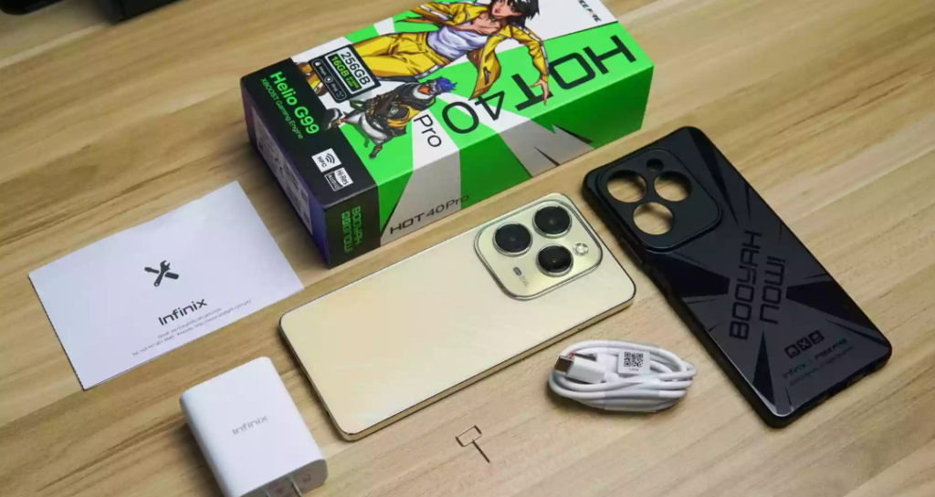 Infinix Hot 40 Pro Battery & Charger